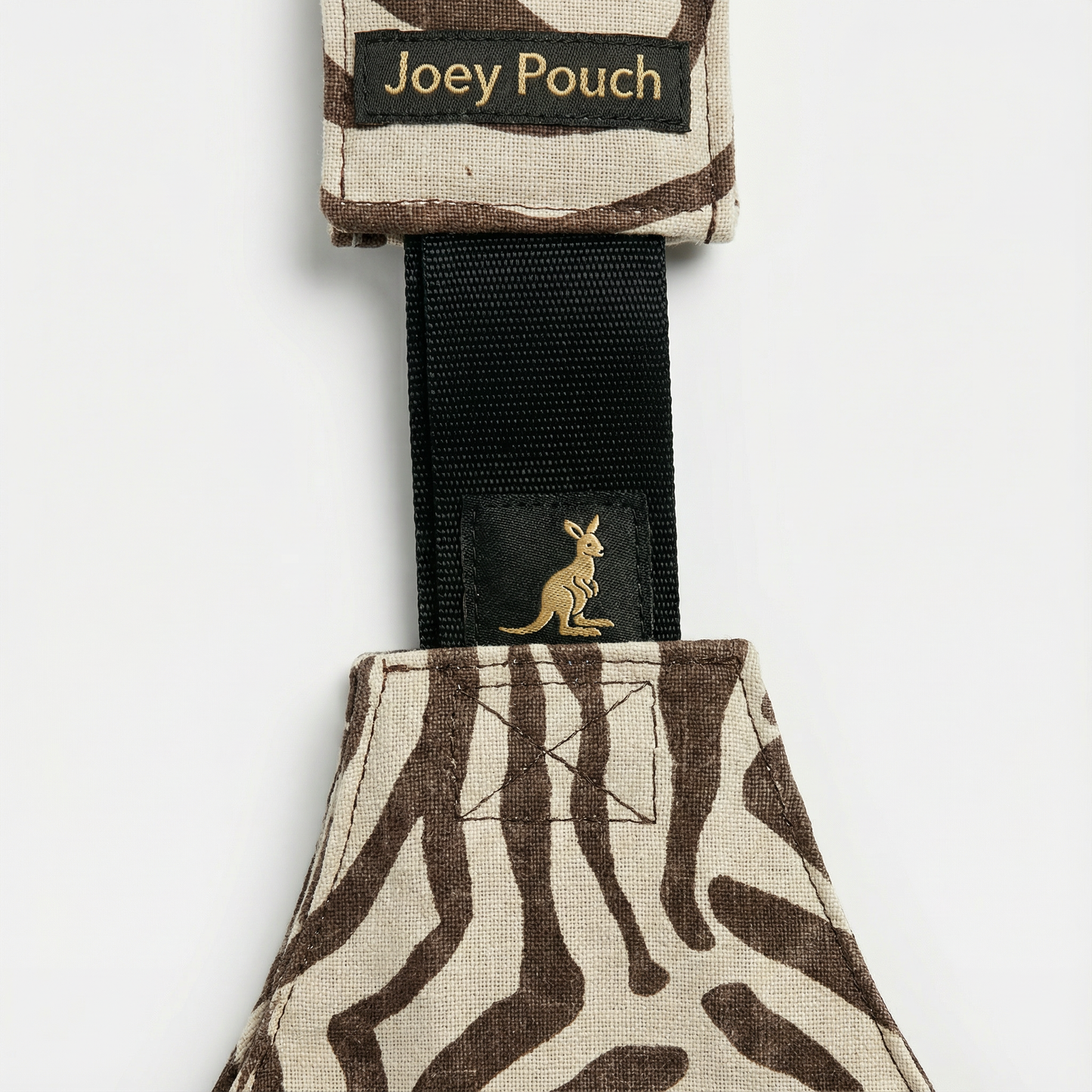 Zebra Pattern Sleek Baby Side Sling Carrier