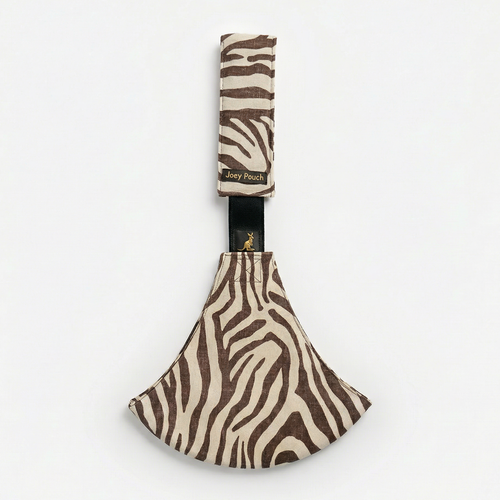 Zebra Pattern Sleek Baby Side Sling Carrier