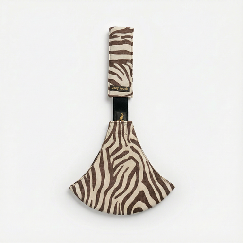 Zebra Pattern Sleek Baby Side Sling Carrier