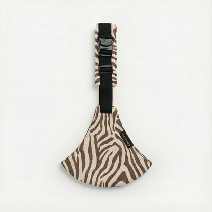 Zebra Pattern Sleek Baby Side Sling Carrier