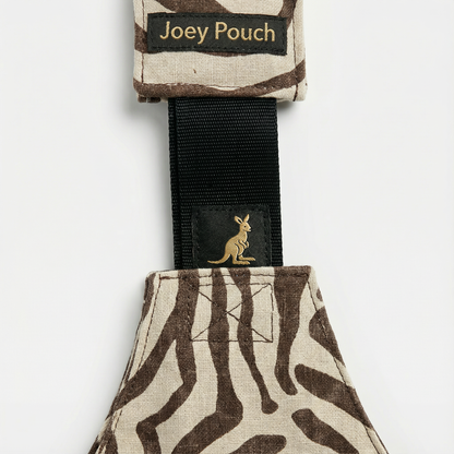 Zebra Pattern Sleek Baby Side Sling Carrier