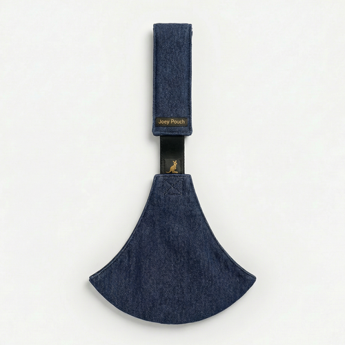 Denim Patterned Sleek Baby Side Sling Carrier