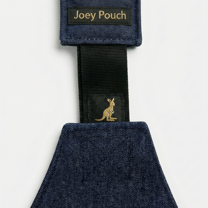 Denim Patterned Sleek Baby Side Sling Carrier