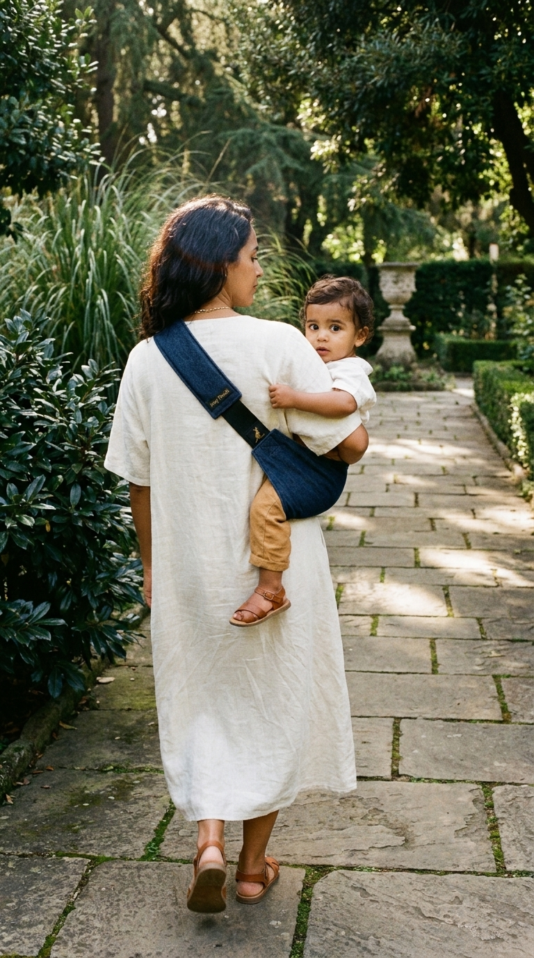 SLING TODDLER CARRIER DENIM