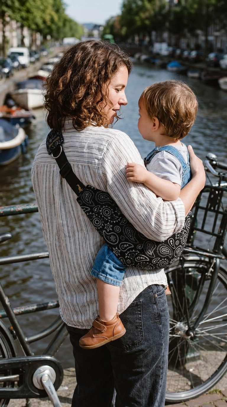 SLING TODDLER CARRIER PAISLEY