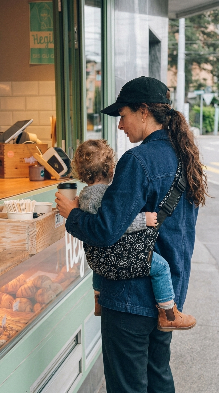 SLING TODDLER CARRIER PAISLEY