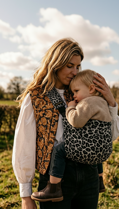 SLING TODDLER CARRIER LEOPARD
