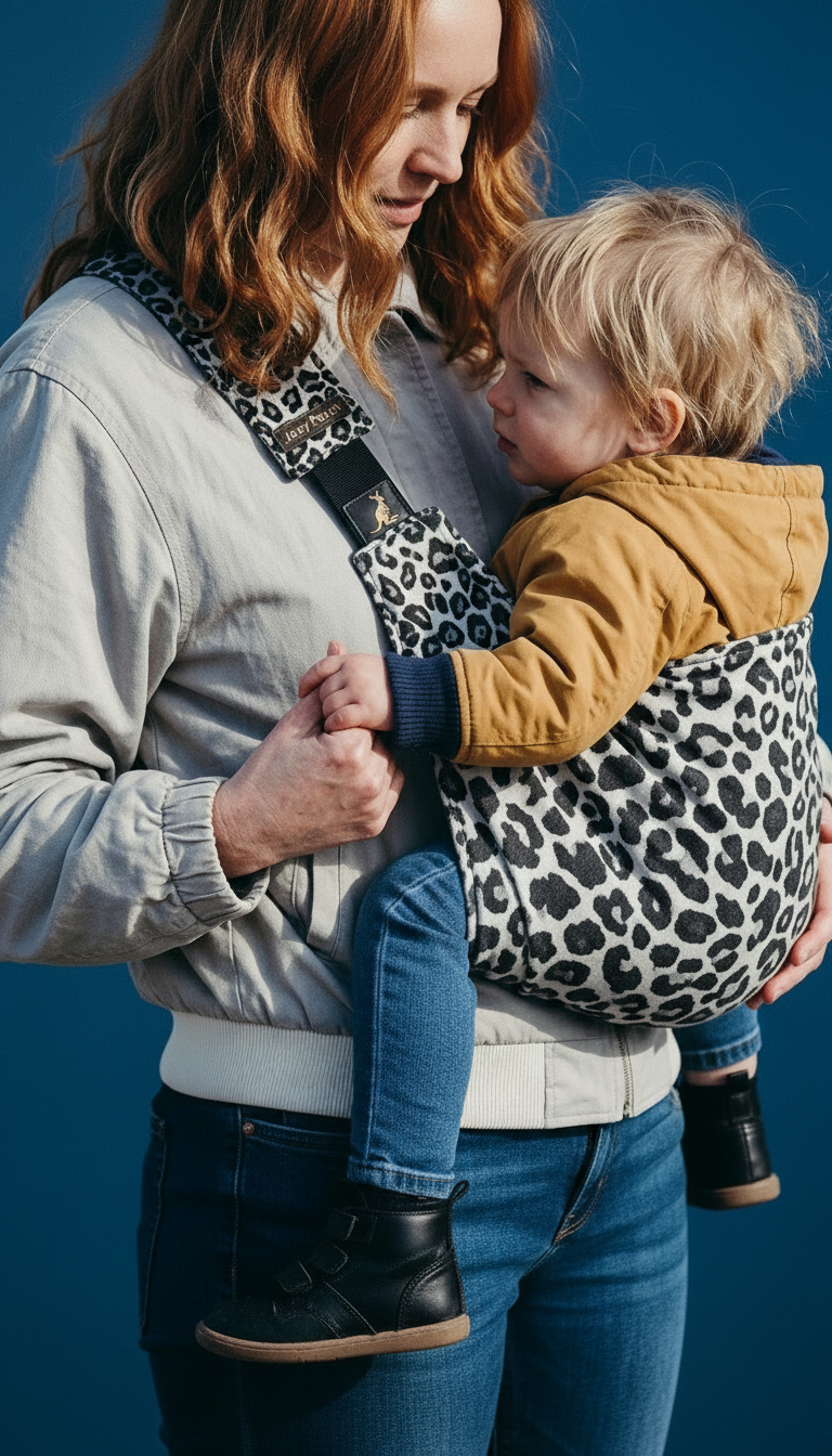 SLING TODDLER CARRIER LEOPARD