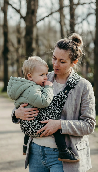 SLING TODDLER CARRIER LEOPARD