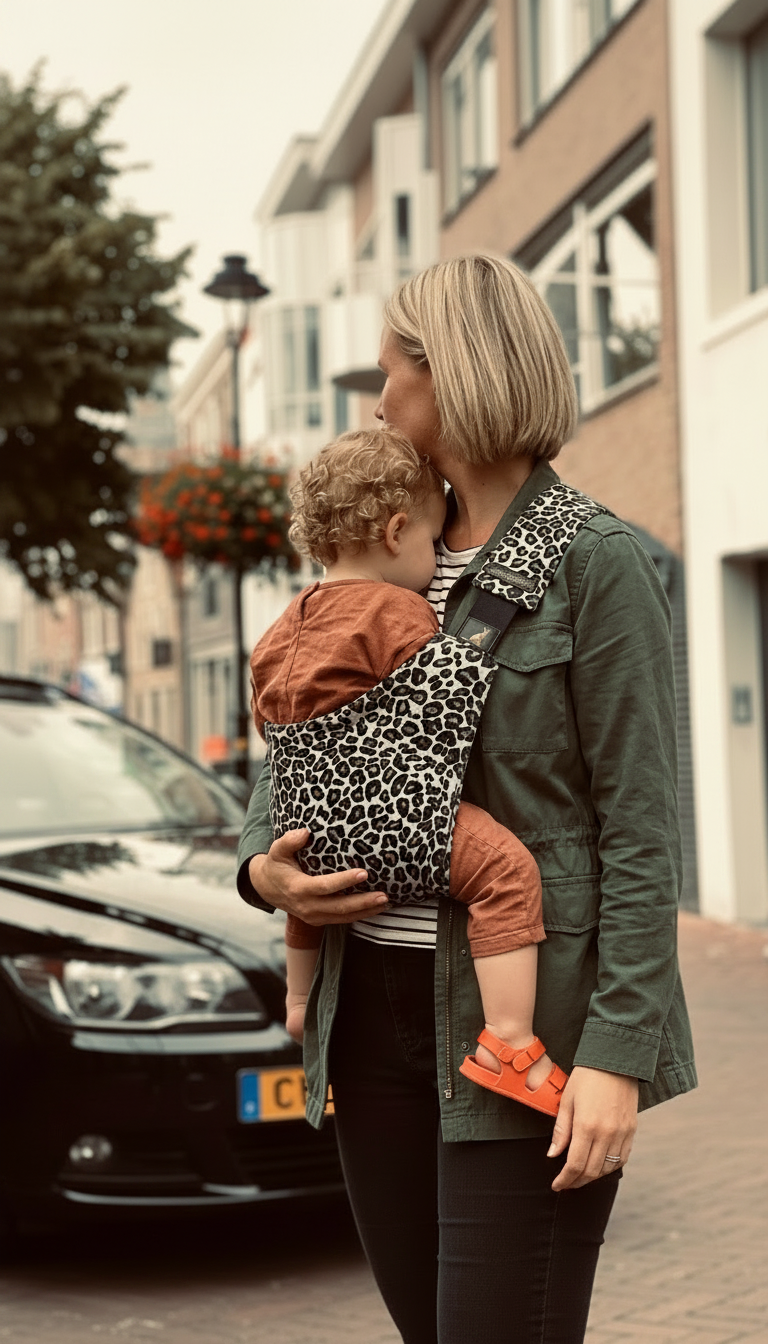 SLING TODDLER CARRIER LEOPARD