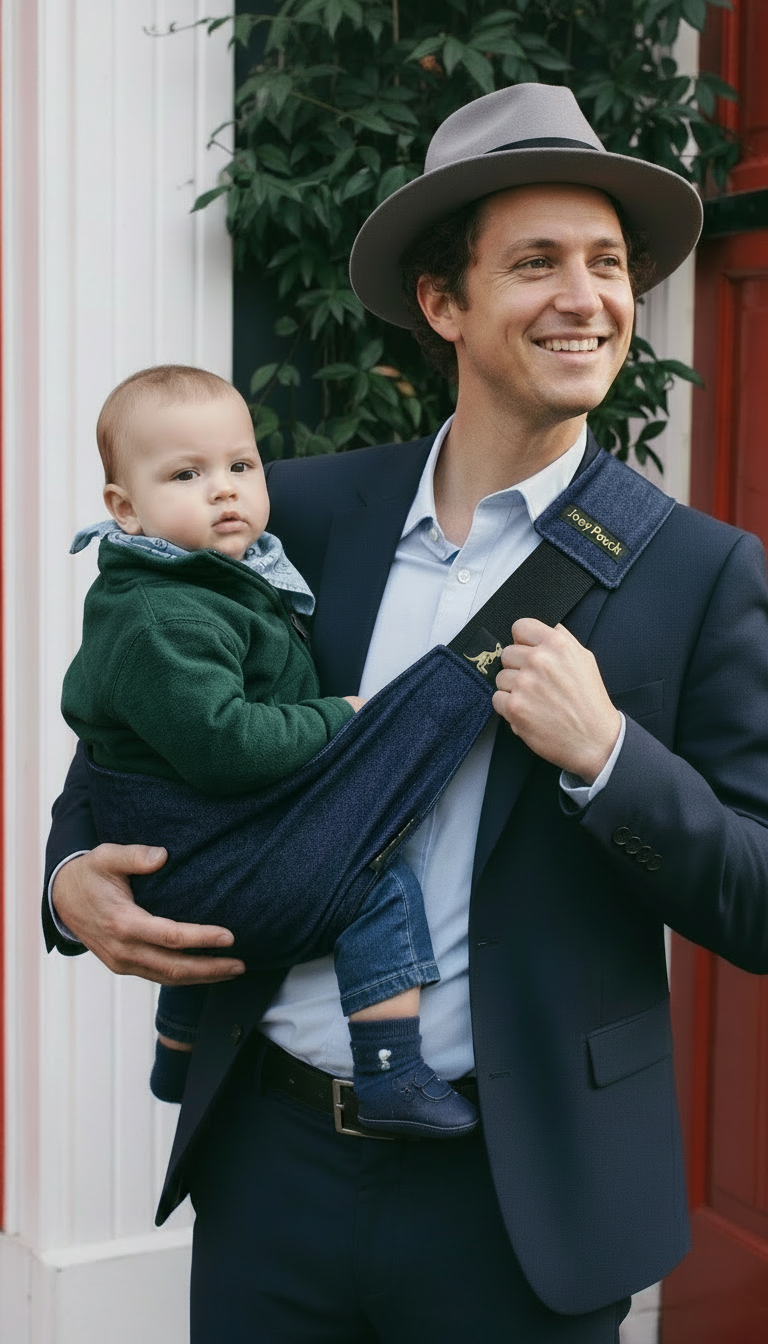 SLING TODDLER CARRIER DENIM