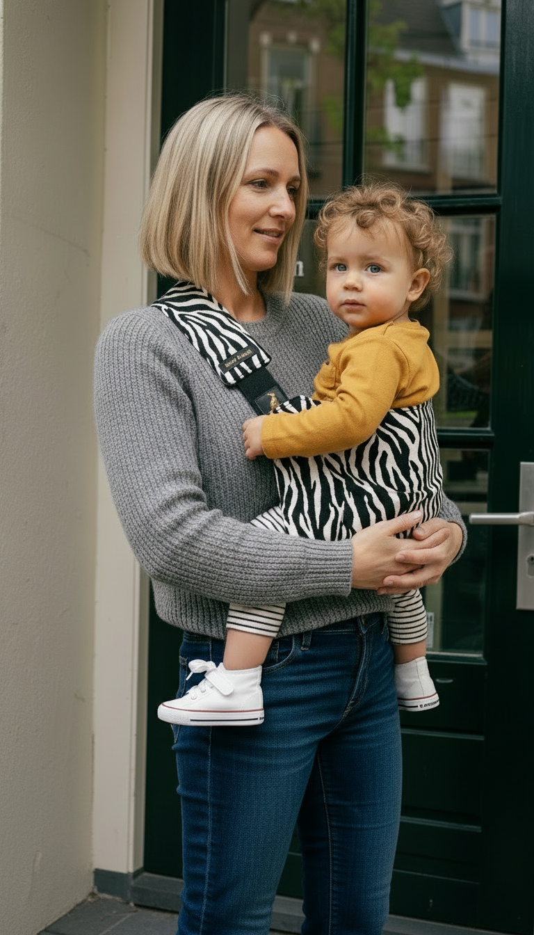 SLING TODDLER CARRIER ZEBRA