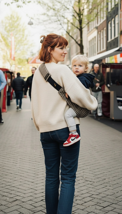 SLING TODDLER CARRIER BEIGE