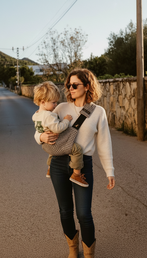 SLING TODDLER CARRIER BEIGE