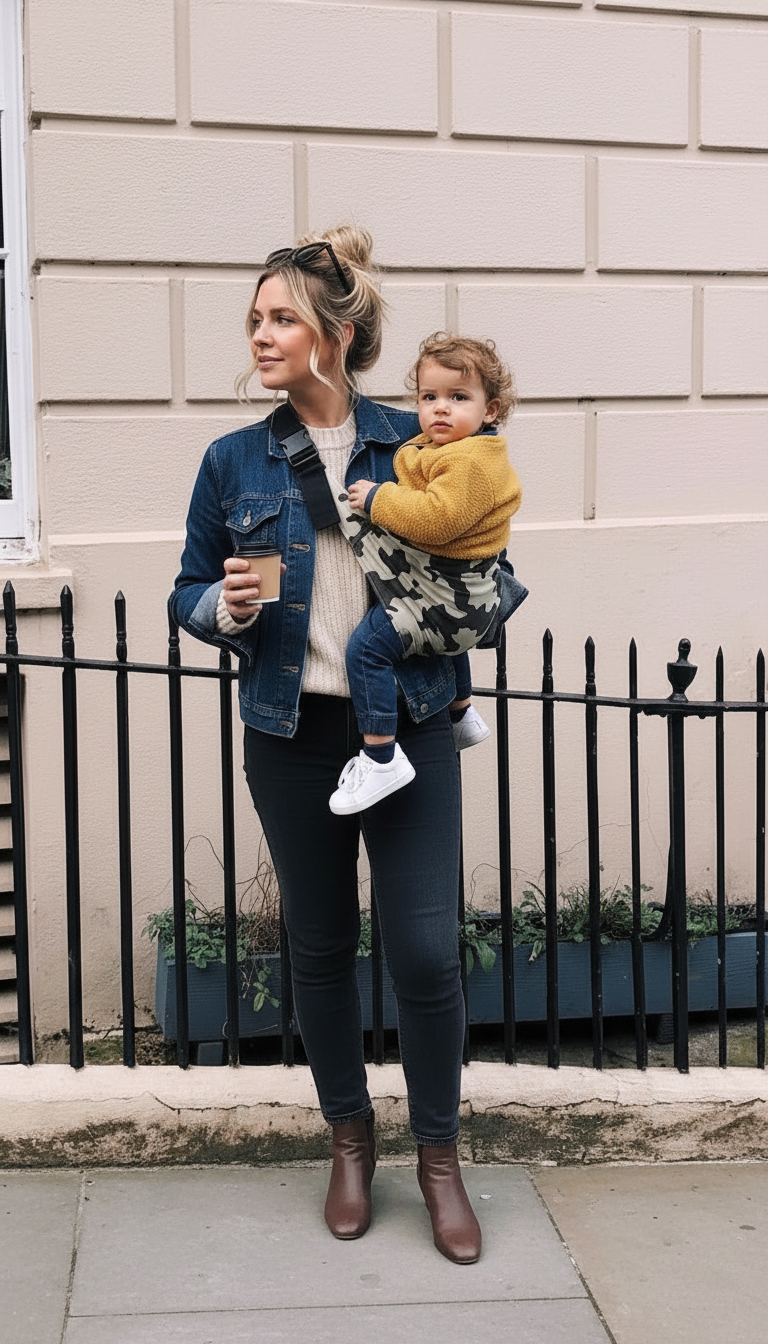 SLING TODDLER CARRIER HOLSTEIN
