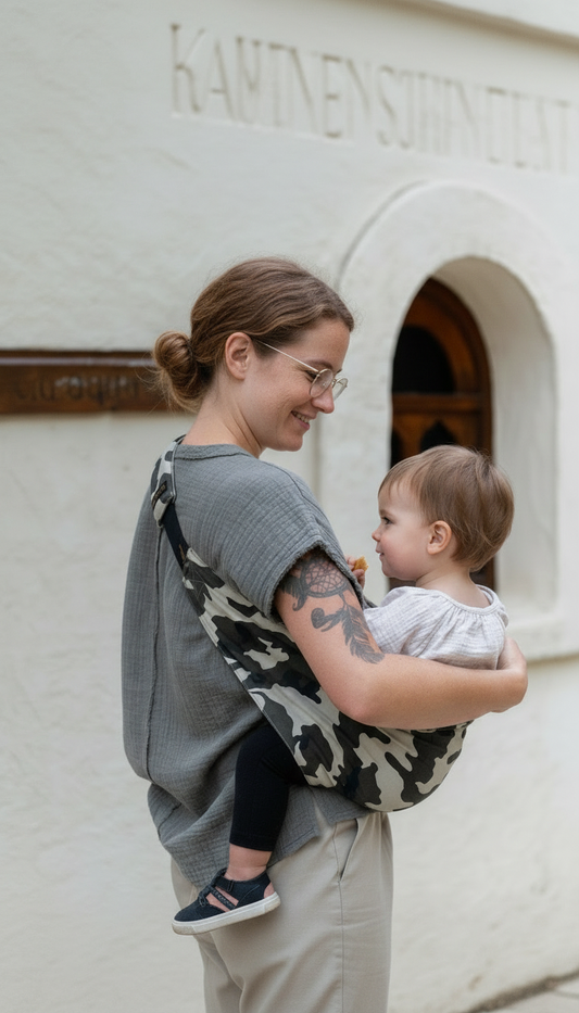 SLING TODDLER CARRIER HOLSTEIN