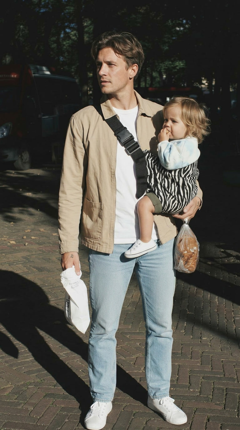 SLING TODDLER CARRIER ZEBRA