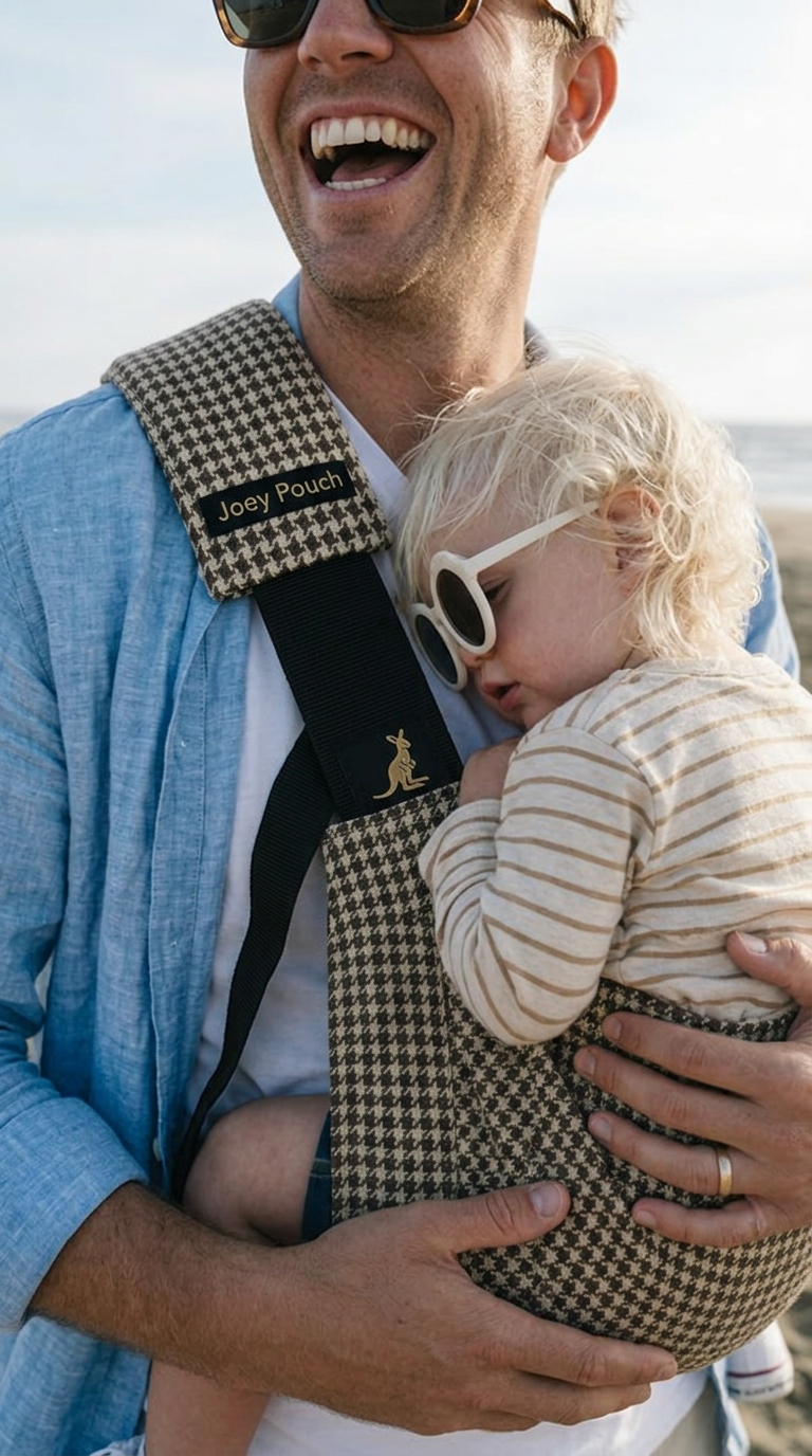 SLING TODDLER CARRIER BEIGE